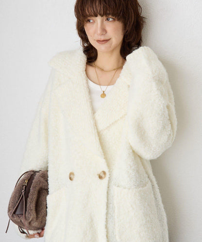 仿羊羔絨開衫/預計10月下旬發貨