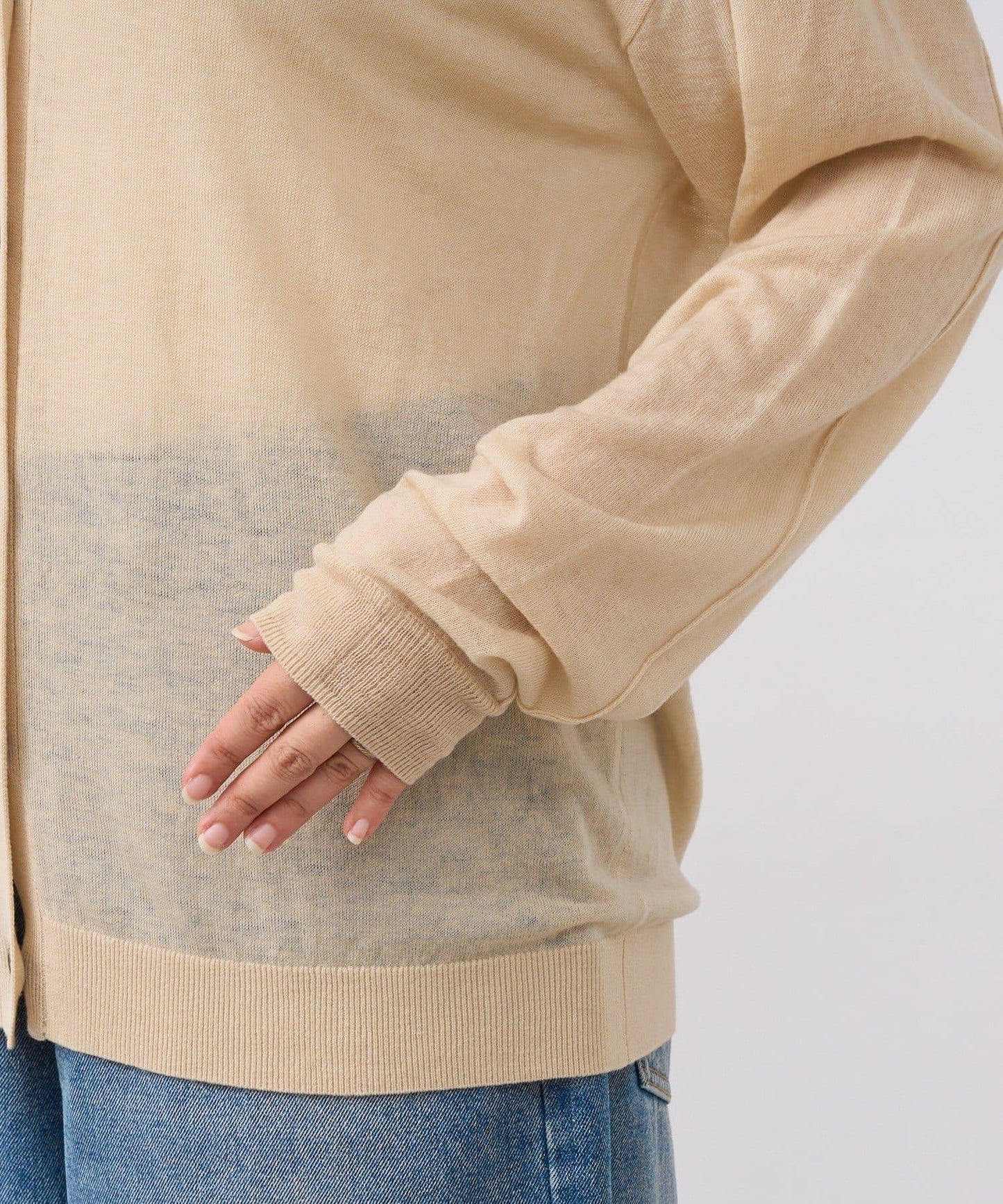 【MYSELFbyRD(マイセルフバイリヴドロワ)】針織開衫