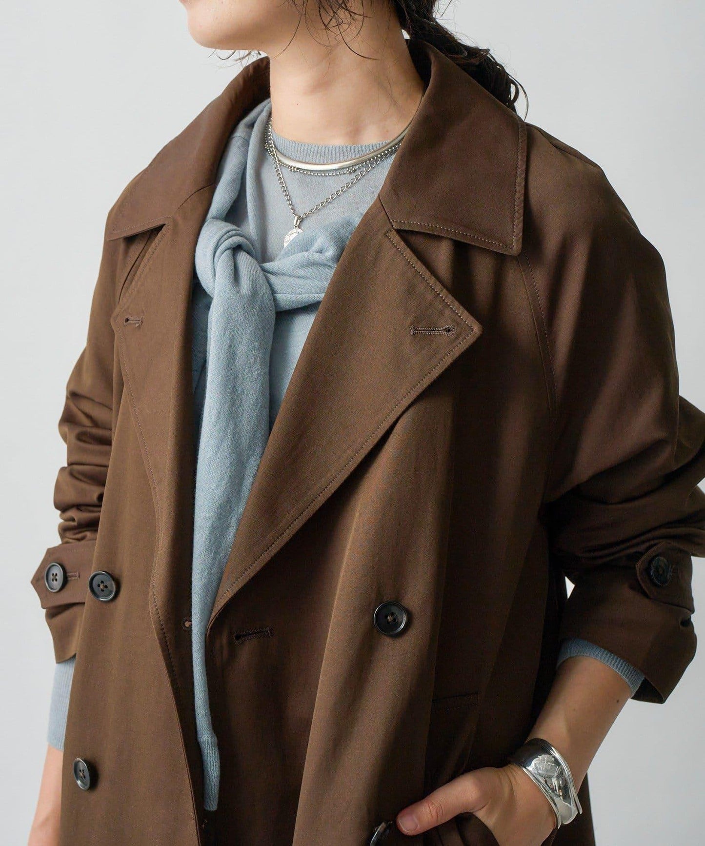 【MYSELFbyRD(マイセルフバイリヴドロワ)】長款針織套頭衫