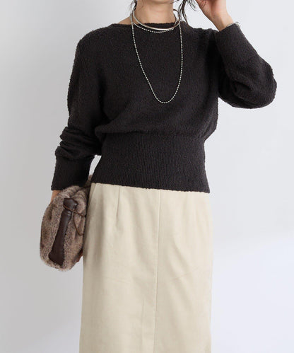 【RIVE DROITE】棉質彩點紗線針織衫