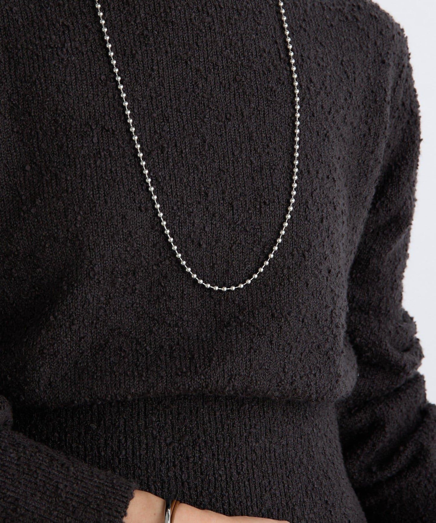 【RIVE DROITE】棉質彩點紗線針織衫