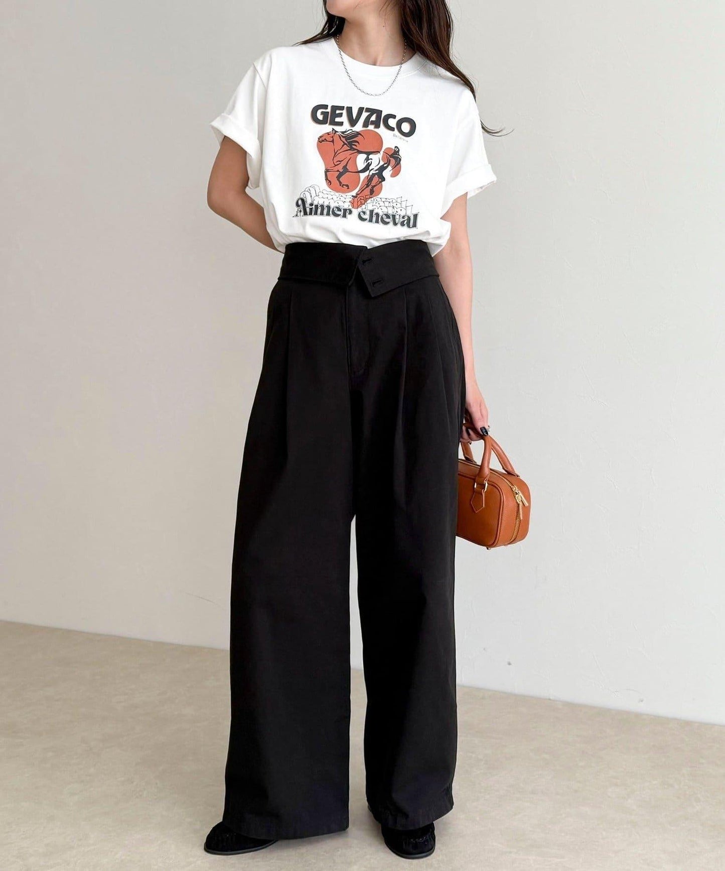 【GEVACO】前印花T恤