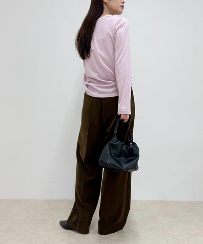 豹紋印花長袖T恤