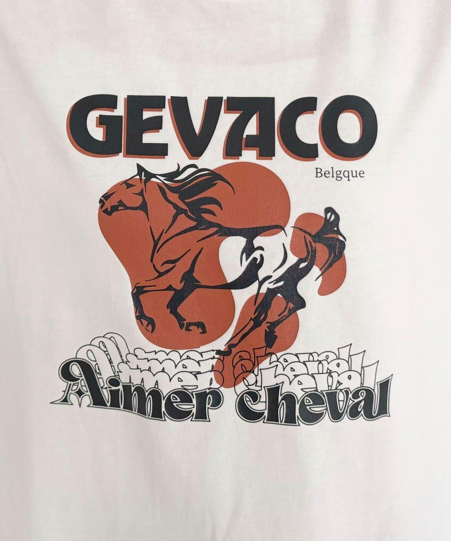 【GEVACO】前印花T恤