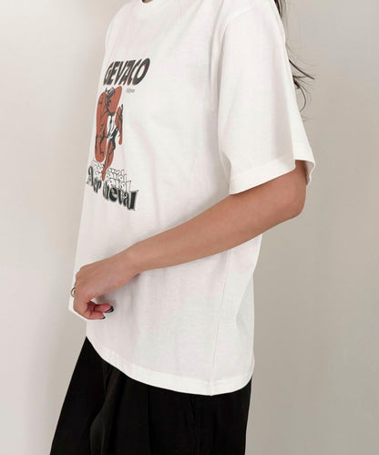 【GEVACO】前印花T恤