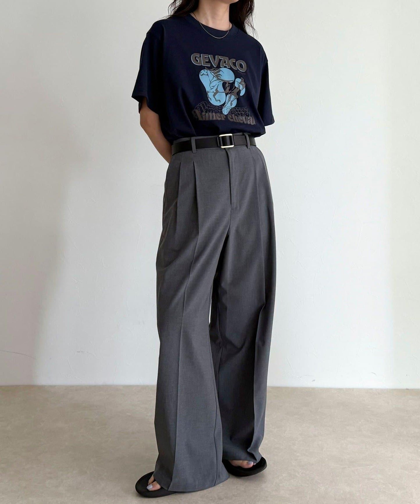 【GEVACO】前印花T恤