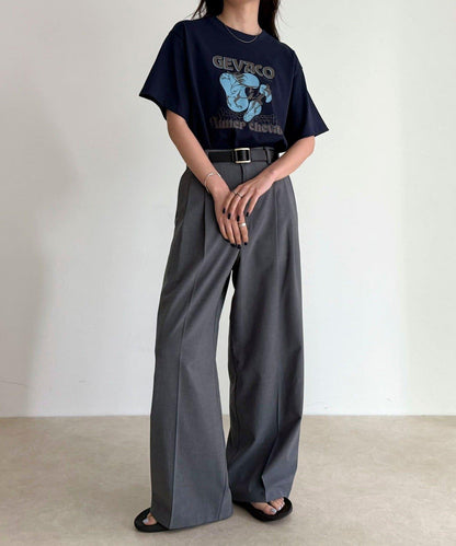 【GEVACO】前印花T恤