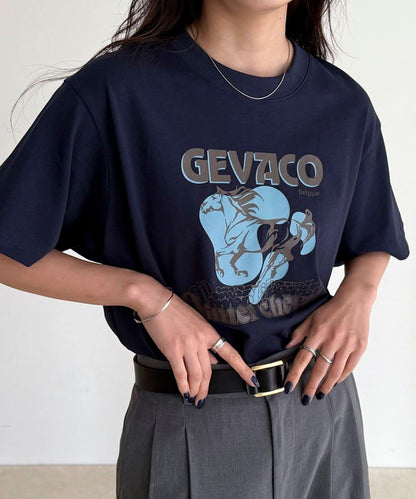 【GEVACO】前印花T恤