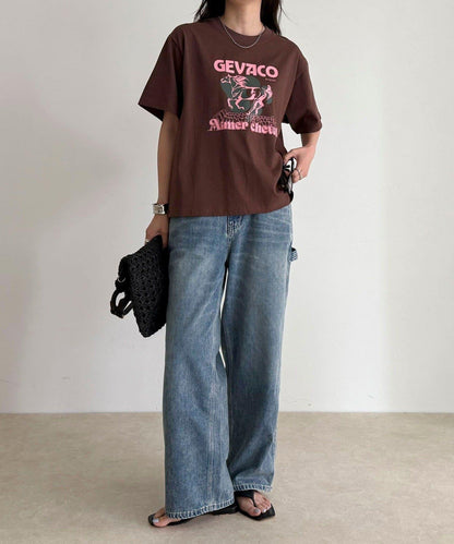 【GEVACO】前印花T恤