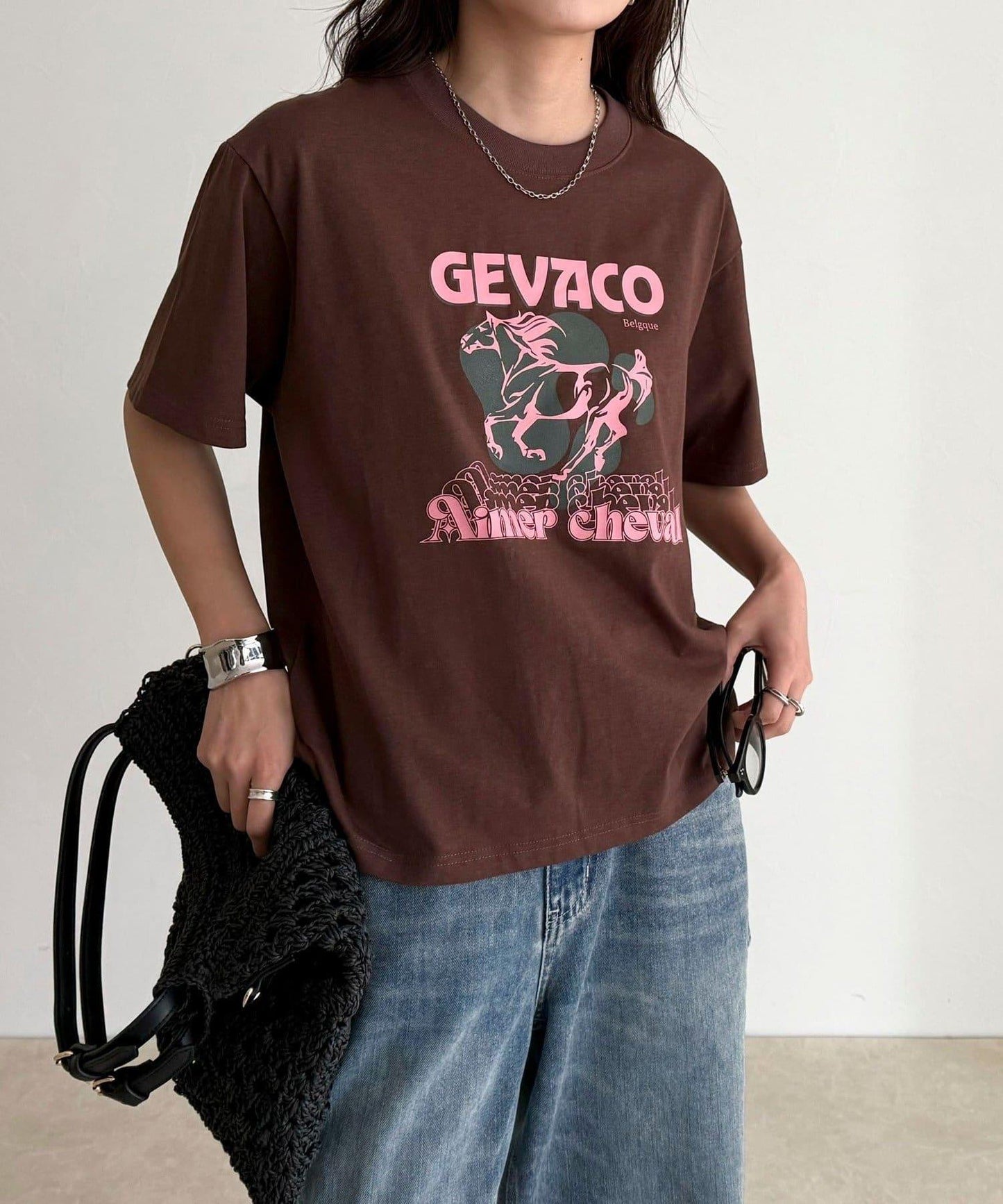 【GEVACO】前印花T恤