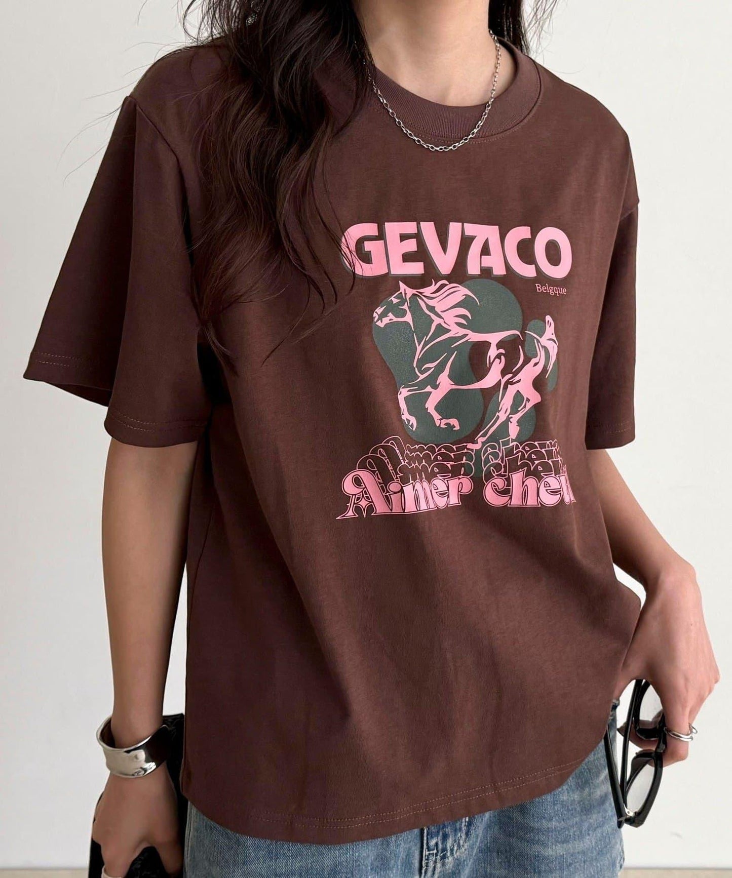 【GEVACO】前印花T恤