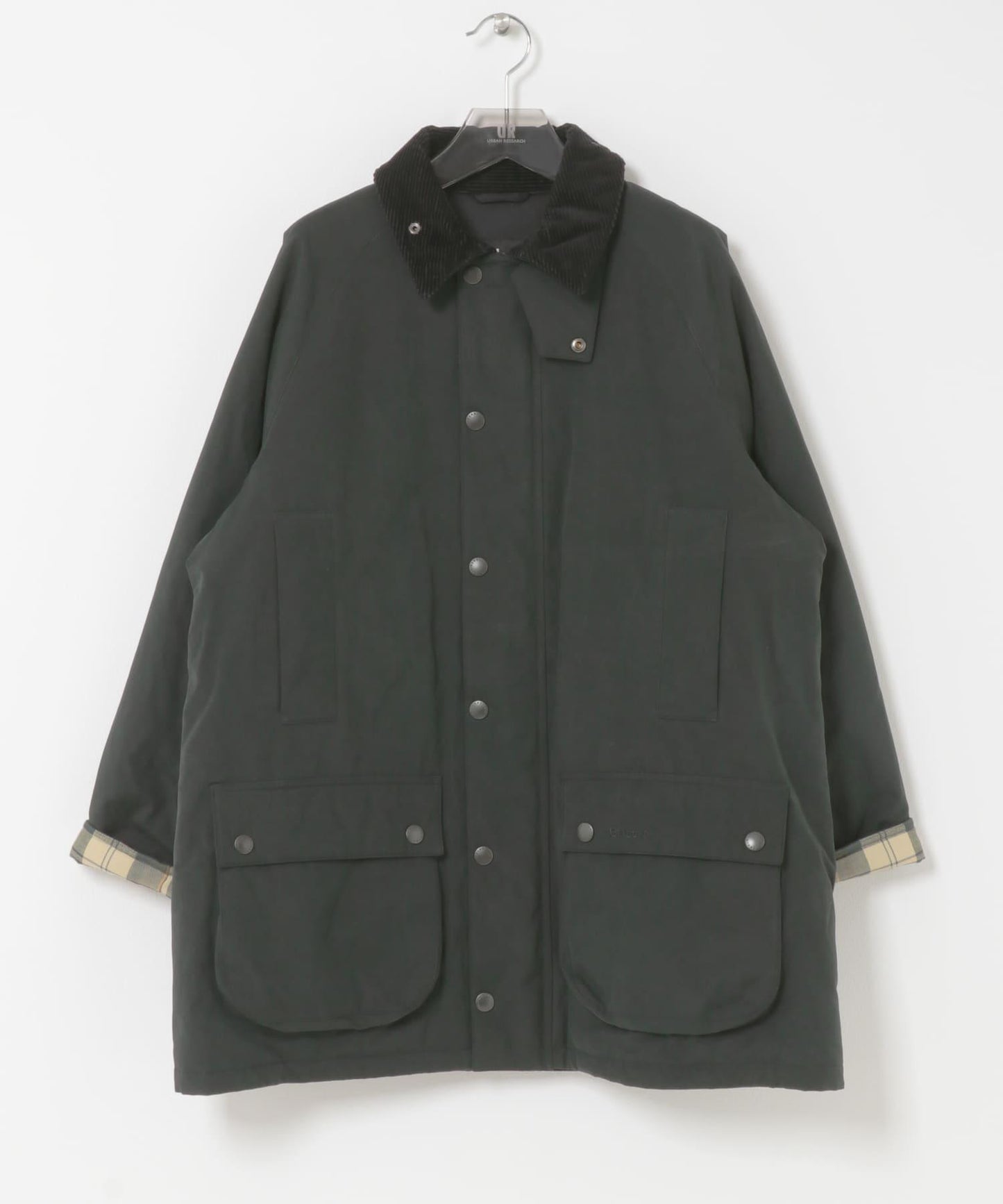 Barbour×URBAN RESEARCH 加厚寬鬆BEAUFORT夾克