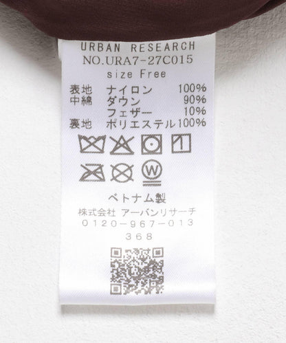 『聯名』onit×URBAN RESEARCH 加厚羽絨大衣