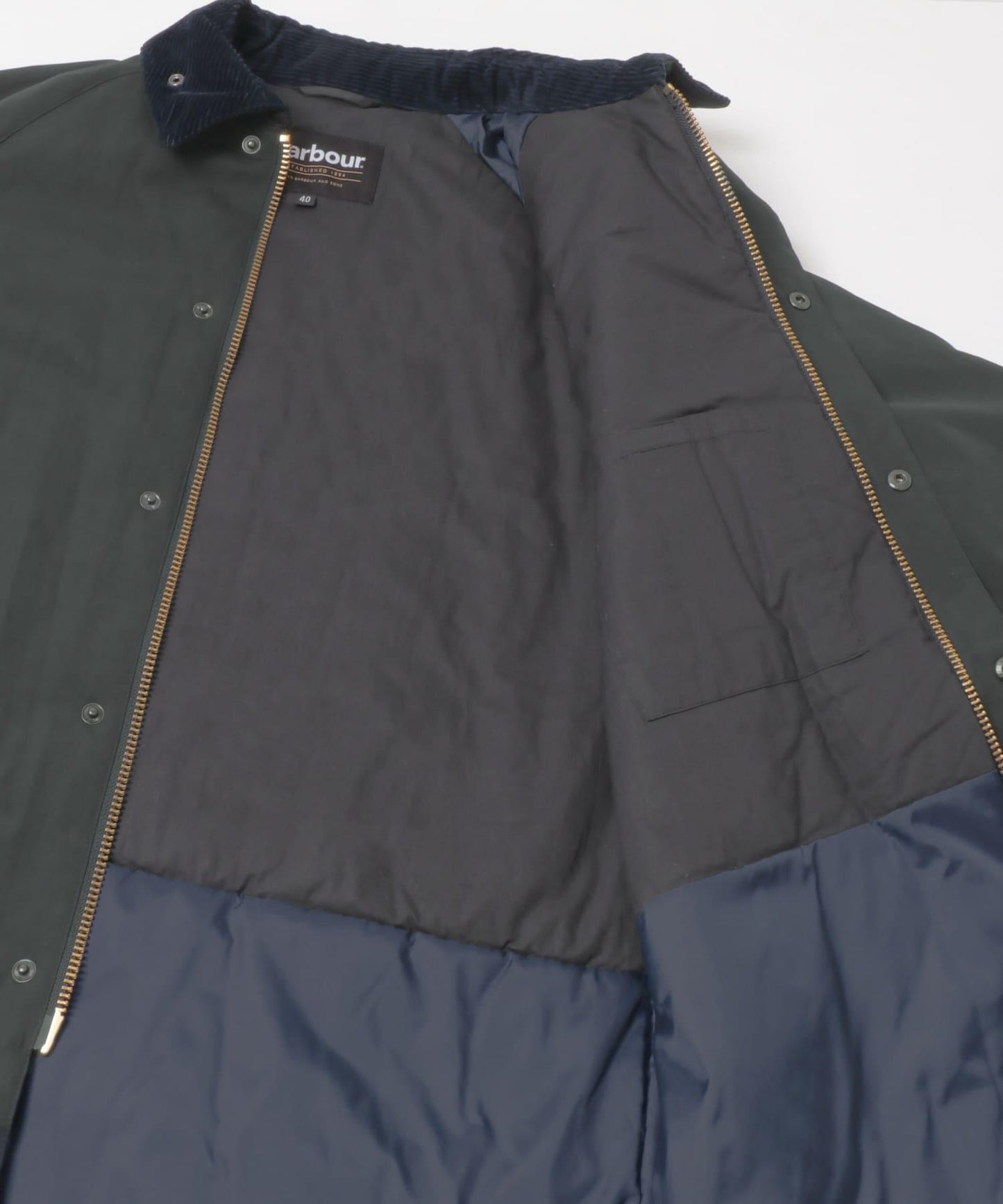 Barbour×URBAN RESEARCH 加厚寬鬆BEAUFORT夾克