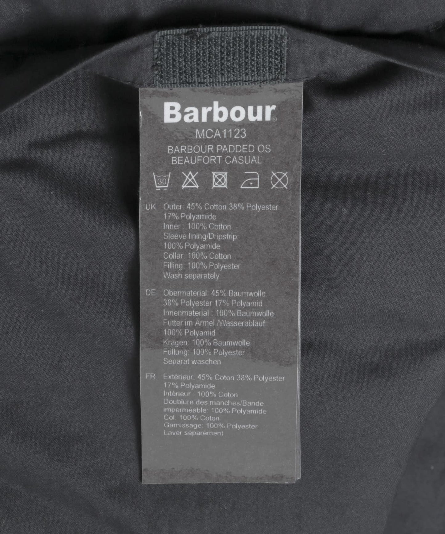 Barbour×URBAN RESEARCH 加厚寬鬆BEAUFORT夾克