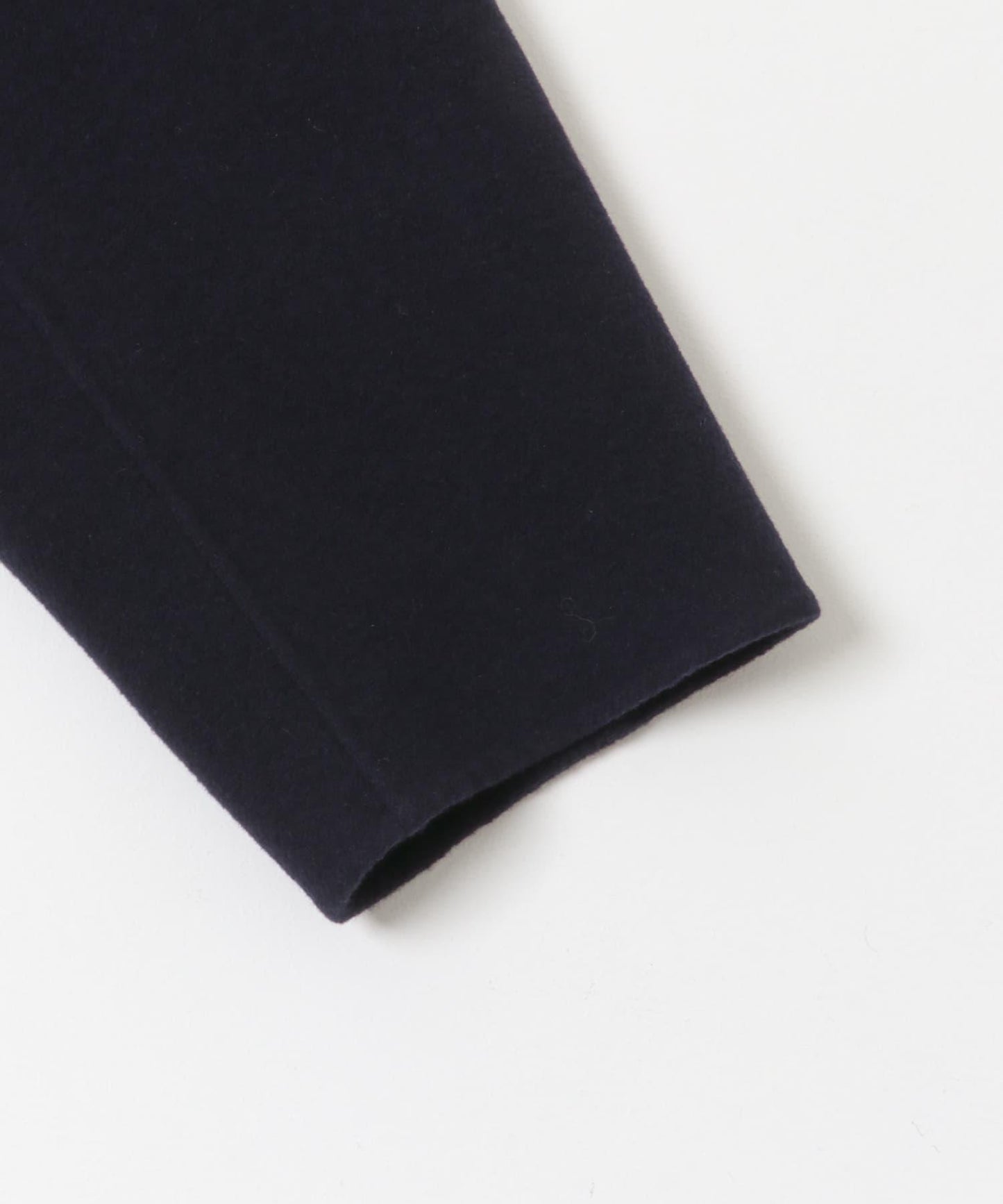 Super140羊毛單面翻領中長大衣