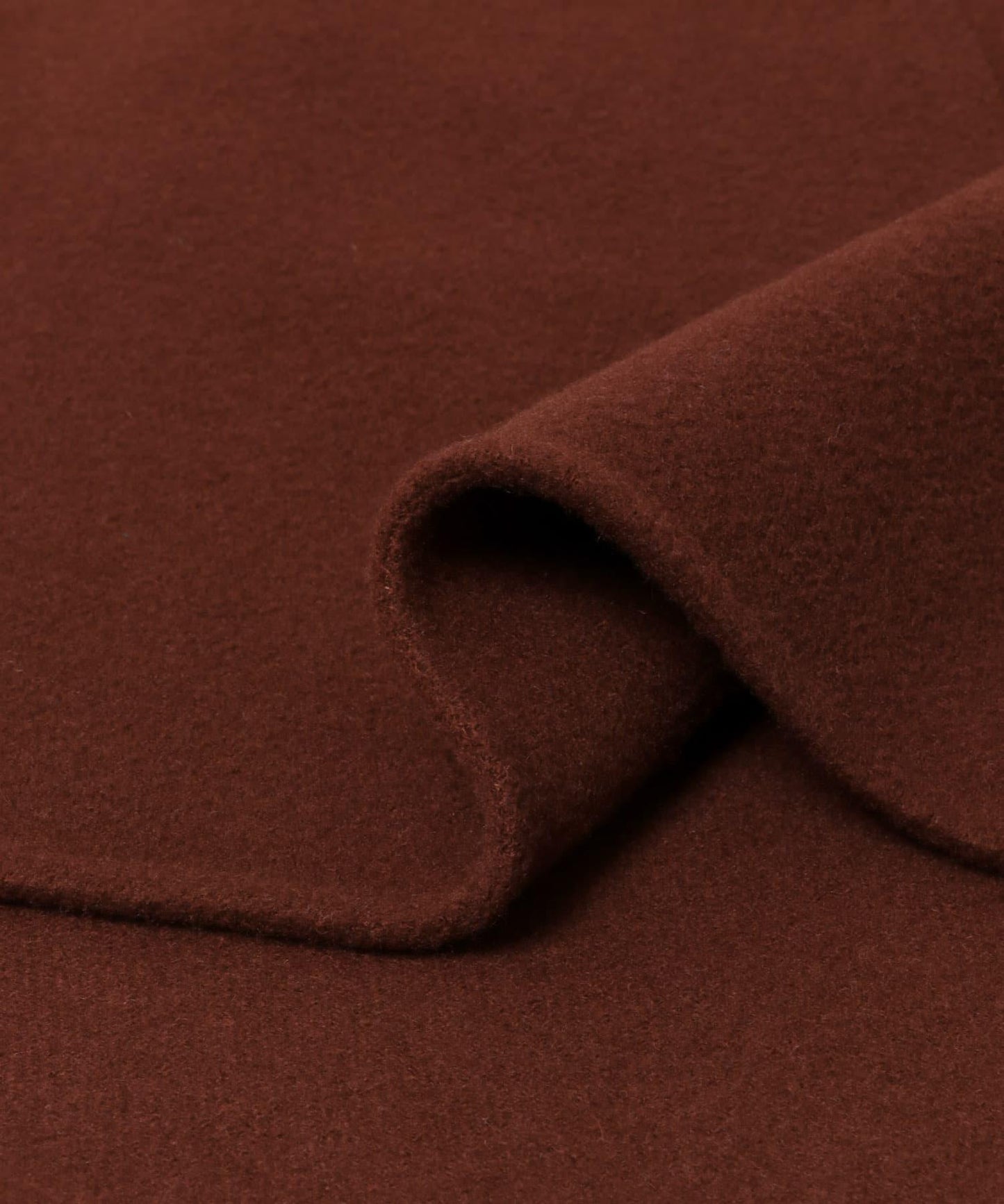 Super140羊毛單面翻領中長大衣