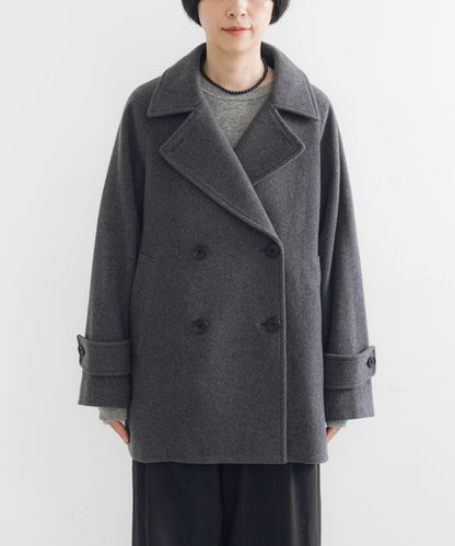 超級100羊毛混紡P大衣