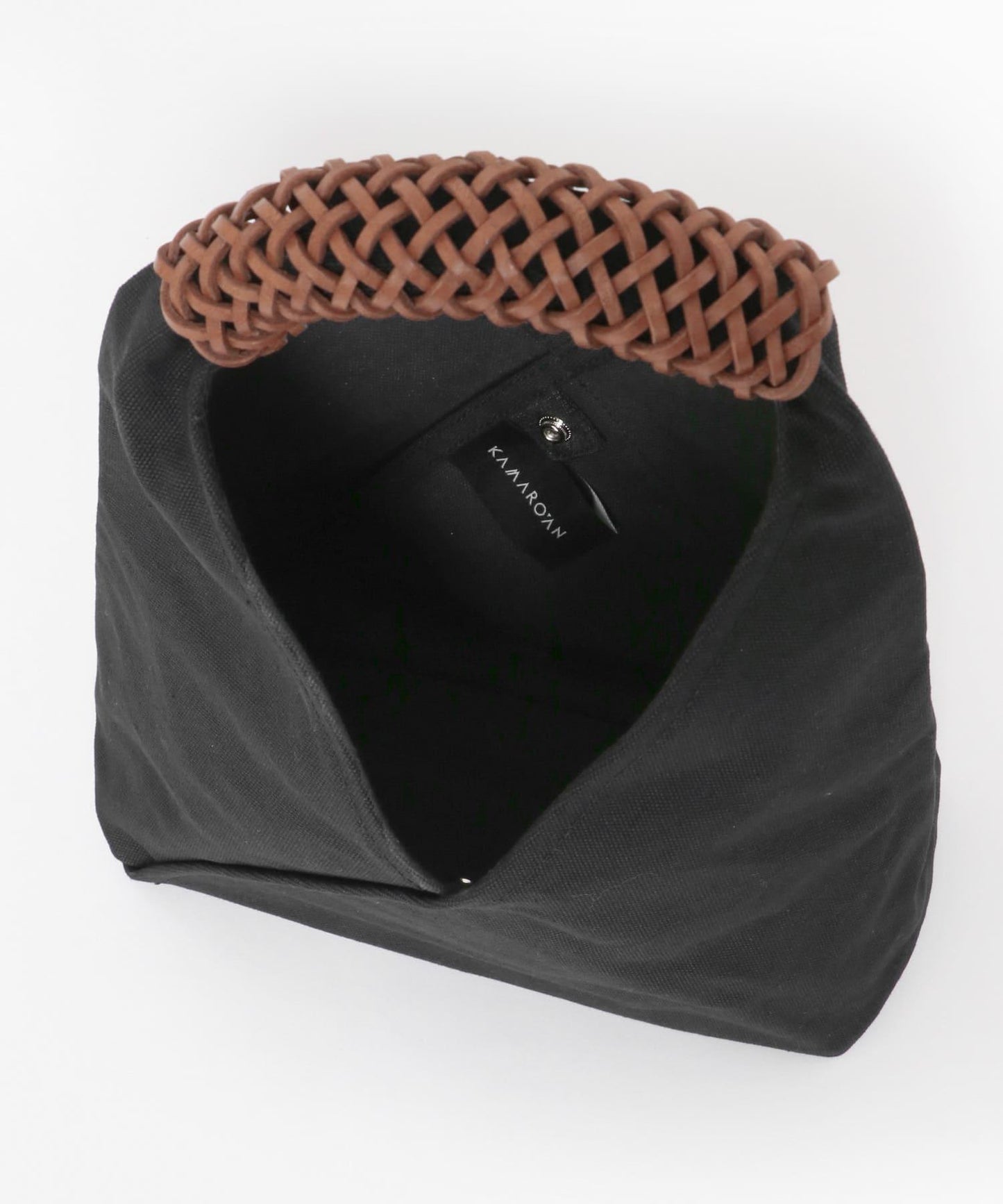 KAMARO’AN WOVEN TRIANGLE BAG 36