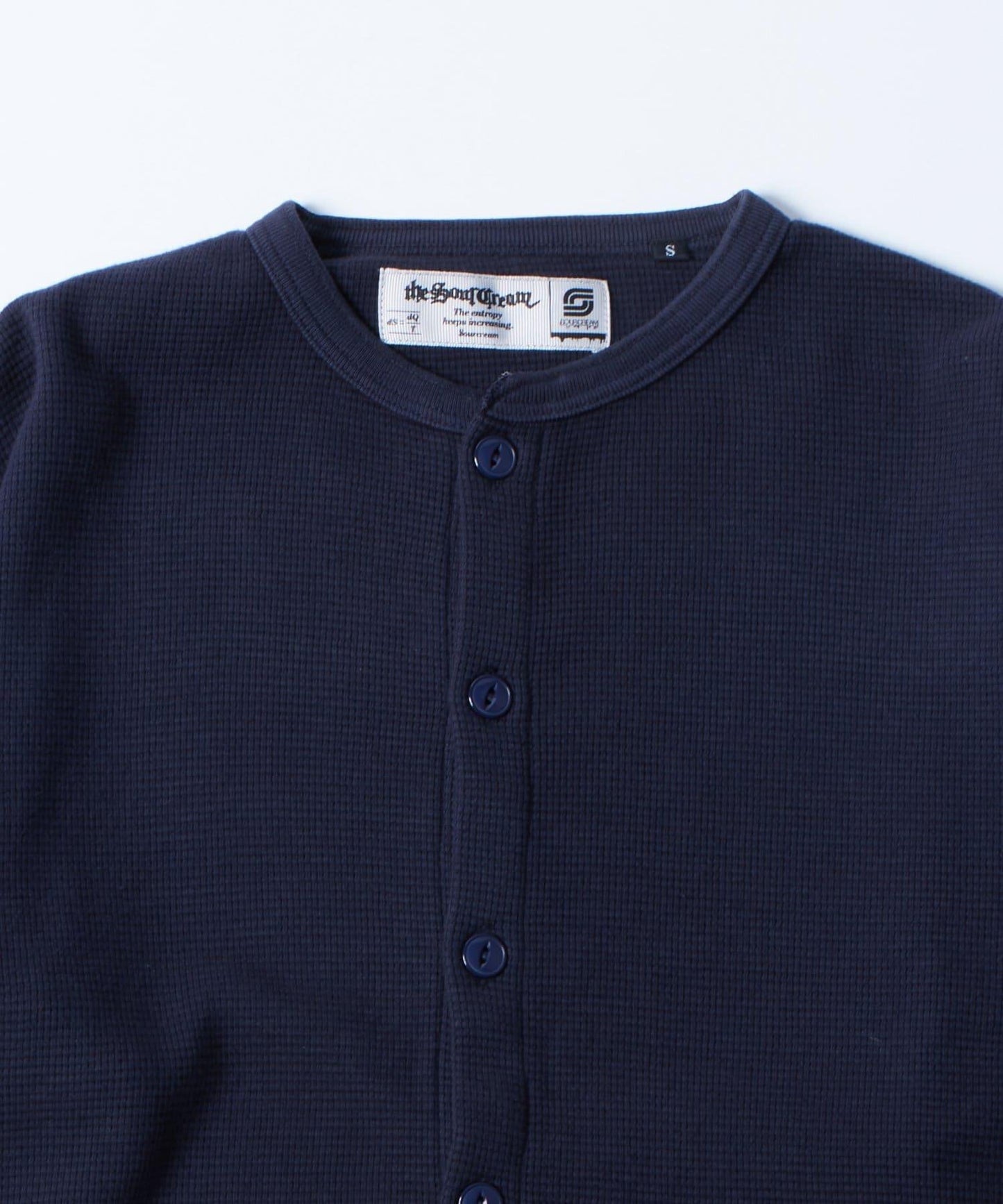 【AW】Sourcream華夫格開衫