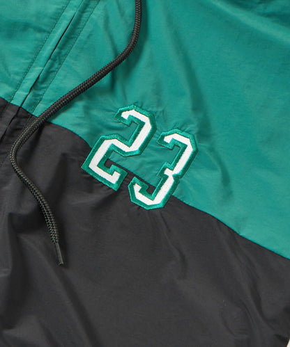 【WHO'S WHO gallery】數字印花尼龍連帽外套