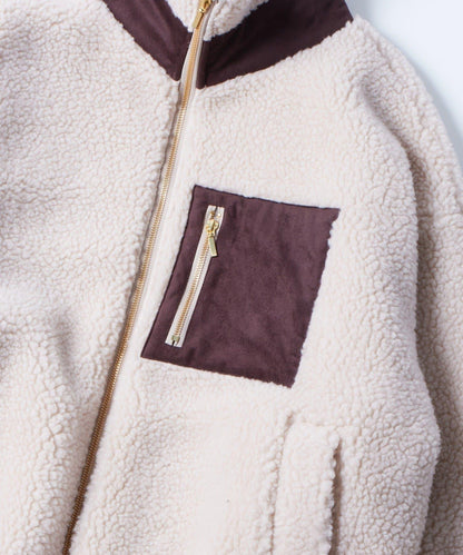 【WHO'S WHO gallery】羊羔絨飛行夾克