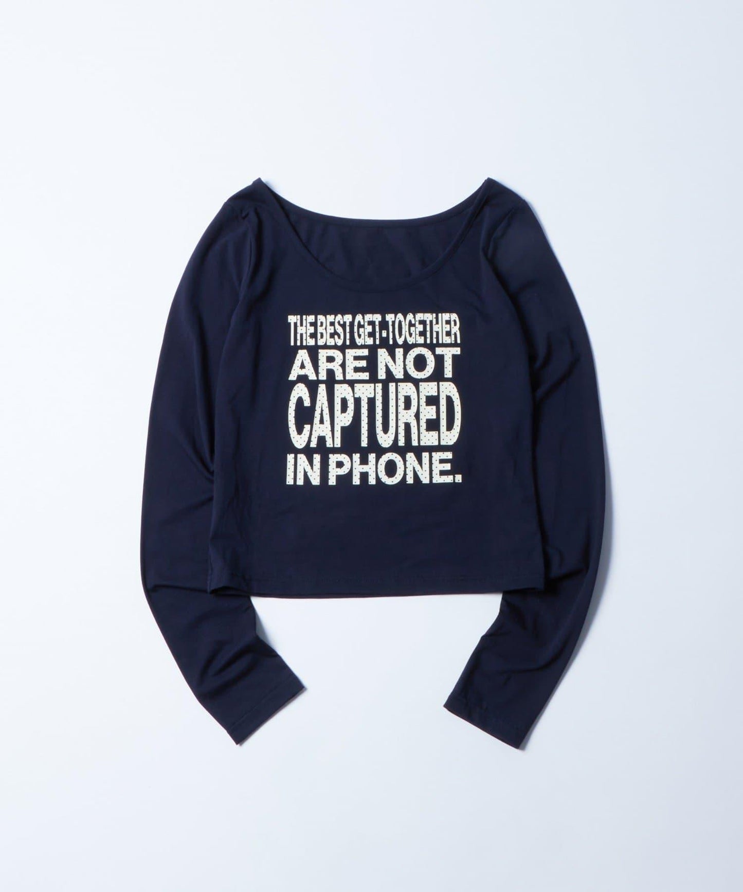 【AW】印花字母上衣