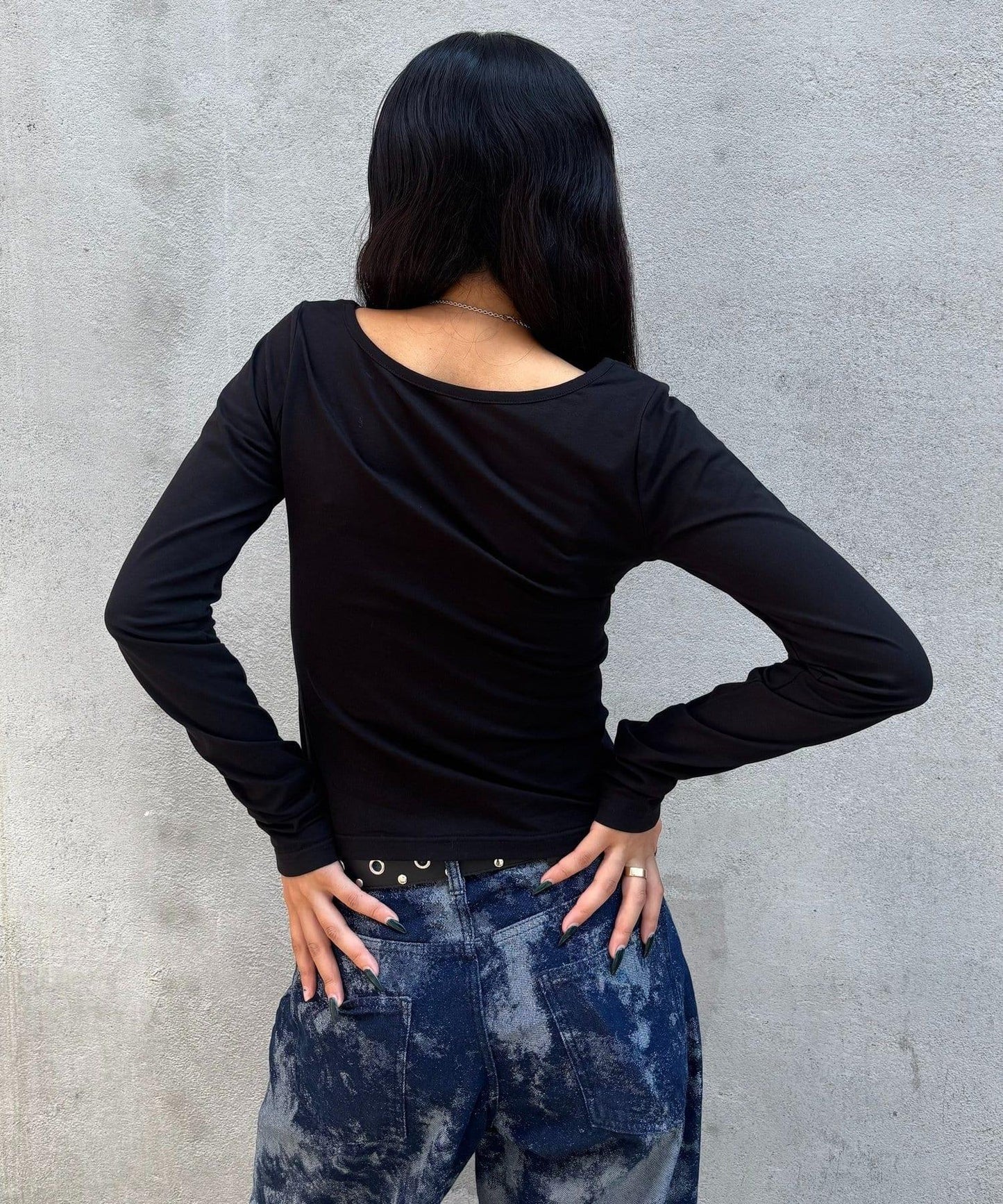 【AW】印花字母上衣