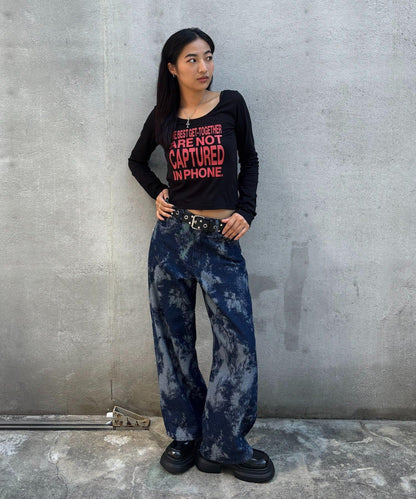 【AW】印花字母上衣