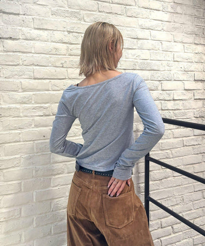 【AW】印花字母上衣