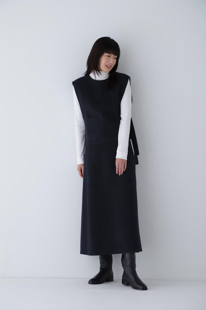 菊池亜希子×LEE×hw 雙面圍裹半身裙