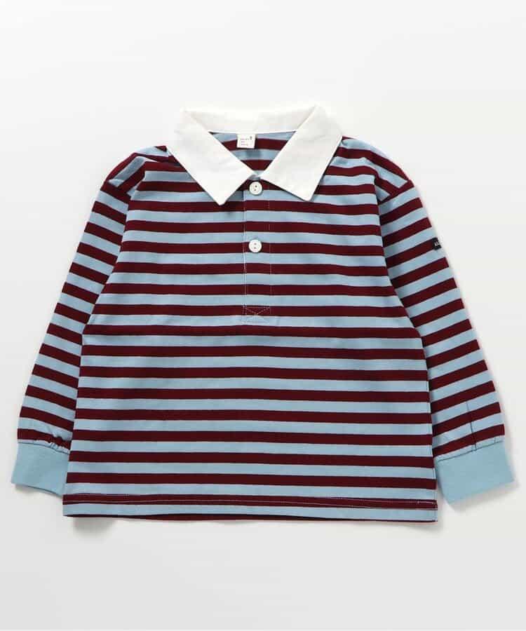 針織背心&條紋領T恤套裝_可機洗