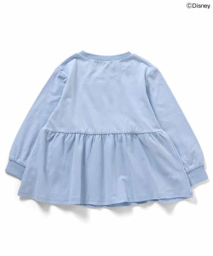 【迪士尼角色/冰雪奇緣】荷葉邊T恤