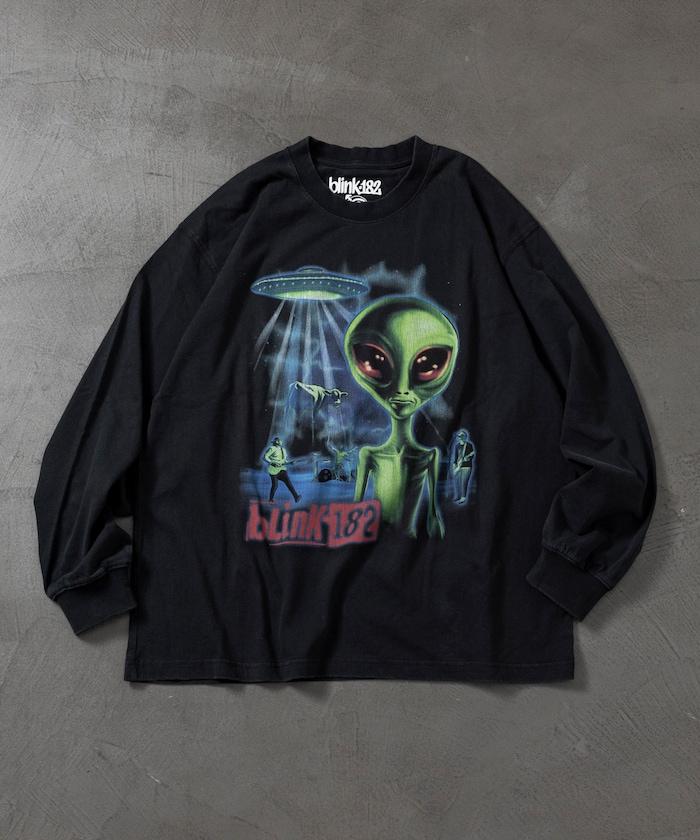 BLINK182印花長袖T恤