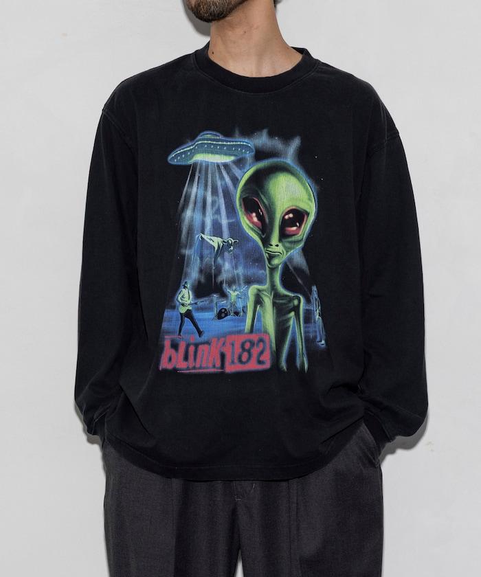 BLINK182印花長袖T恤