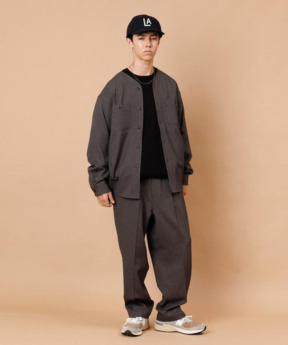 LANATEC WOOLY 寬鬆休閒西裝褲【可搭配套裝】