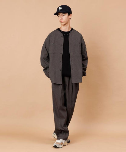 LANATEC WOOLY 寬鬆休閒西裝褲【可搭配套裝】