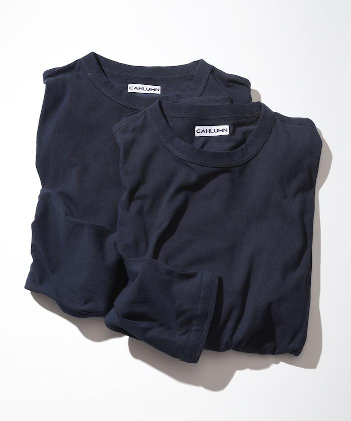 2件裝可雙面穿長袖T恤 “REGULAR FIT”