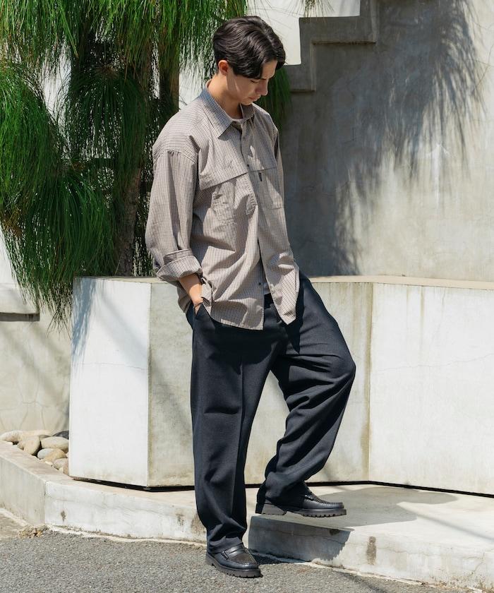 LANATEC WOOLY 寬鬆休閒西裝褲【可搭配套裝】