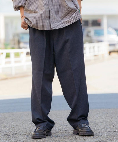 LANATEC WOOLY 寬鬆休閒西裝褲【可搭配套裝】