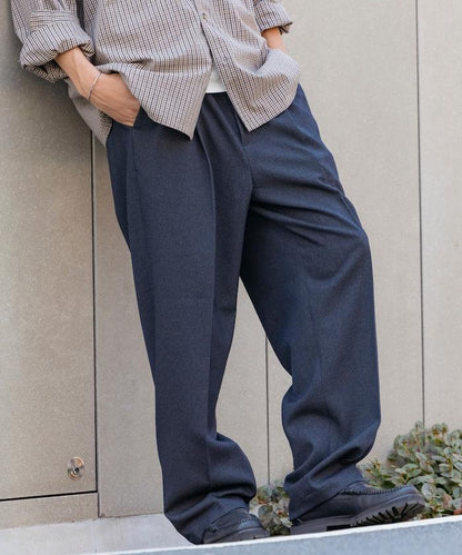 LANATEC WOOLY 寬鬆休閒西裝褲【可搭配套裝】