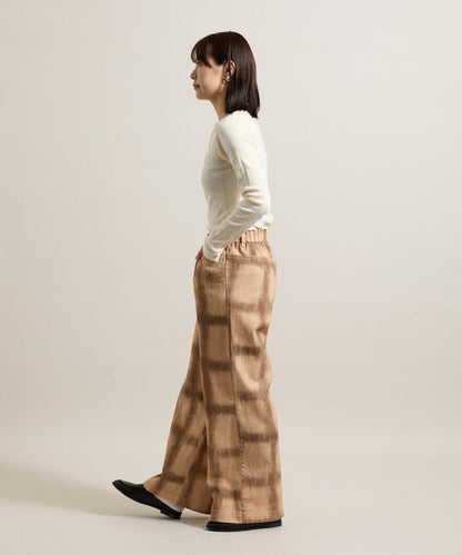 針織羅紋亨利領長袖T恤