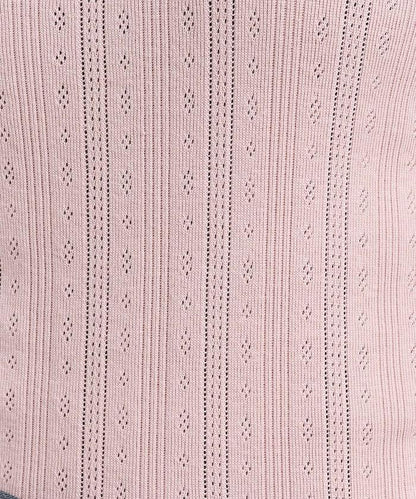 針織羅紋亨利領長袖T恤