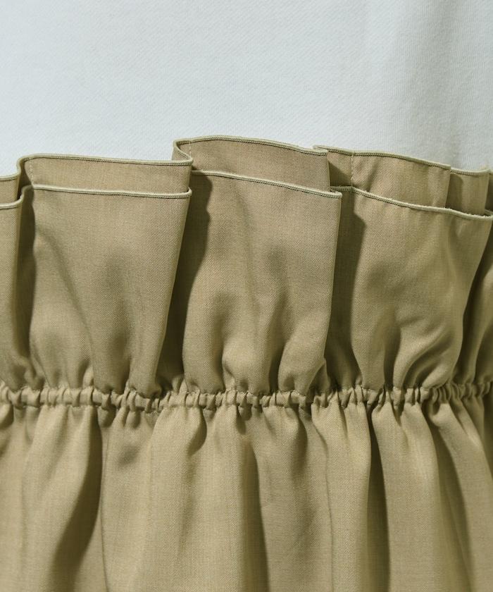 背心疊穿內襯毛圈衛衣套頭衫