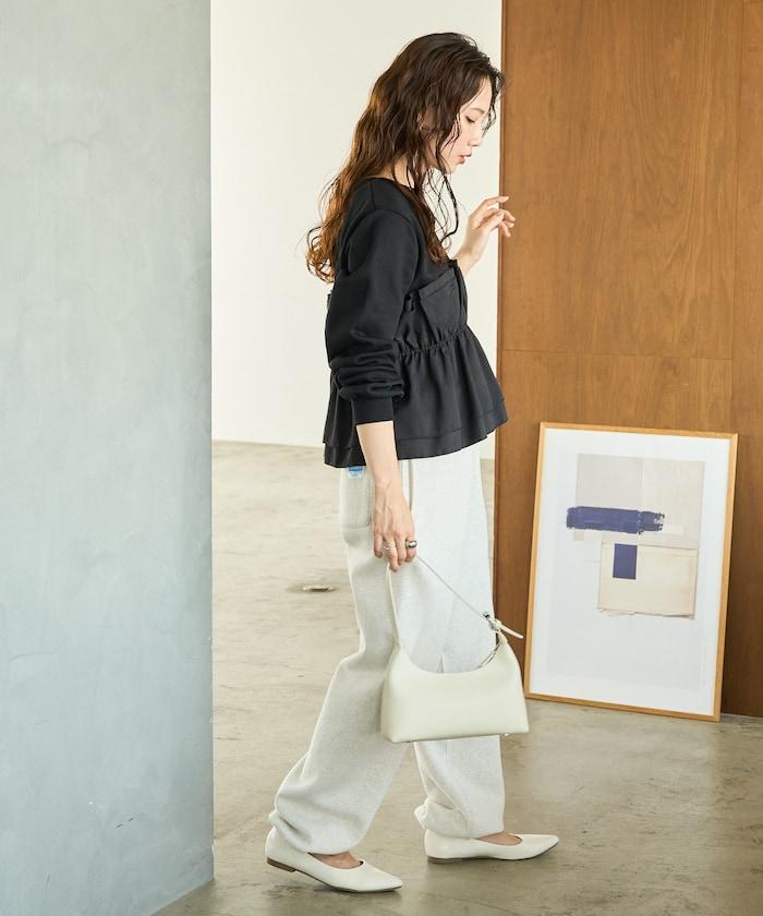 背心疊穿內襯毛圈衛衣套頭衫