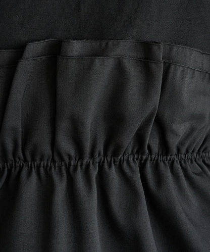 背心疊穿內襯毛圈衛衣套頭衫