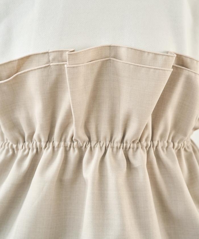 背心疊穿內襯毛圈衛衣套頭衫