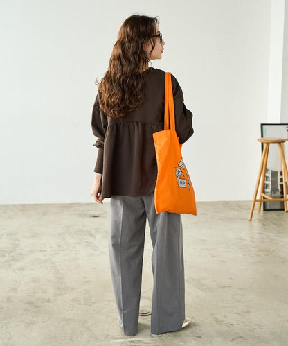 門襟開扣荷葉下襬兩穿衛衣套頭衫