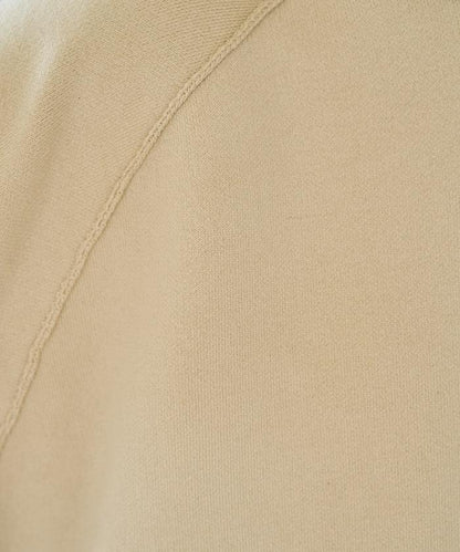 衛衣風格插肩袖短款針織套頭衫