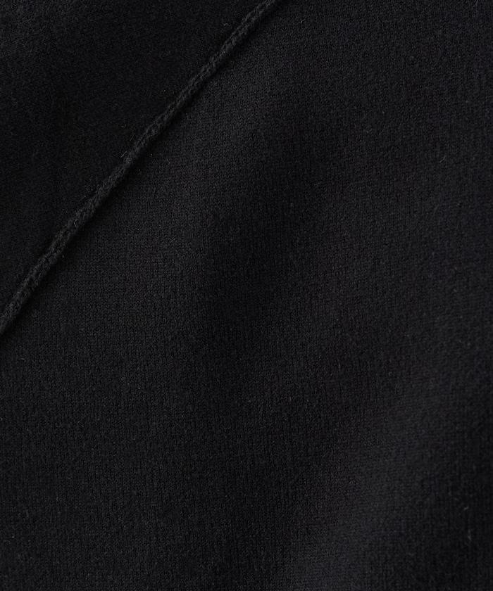 衛衣風格插肩袖短款針織套頭衫